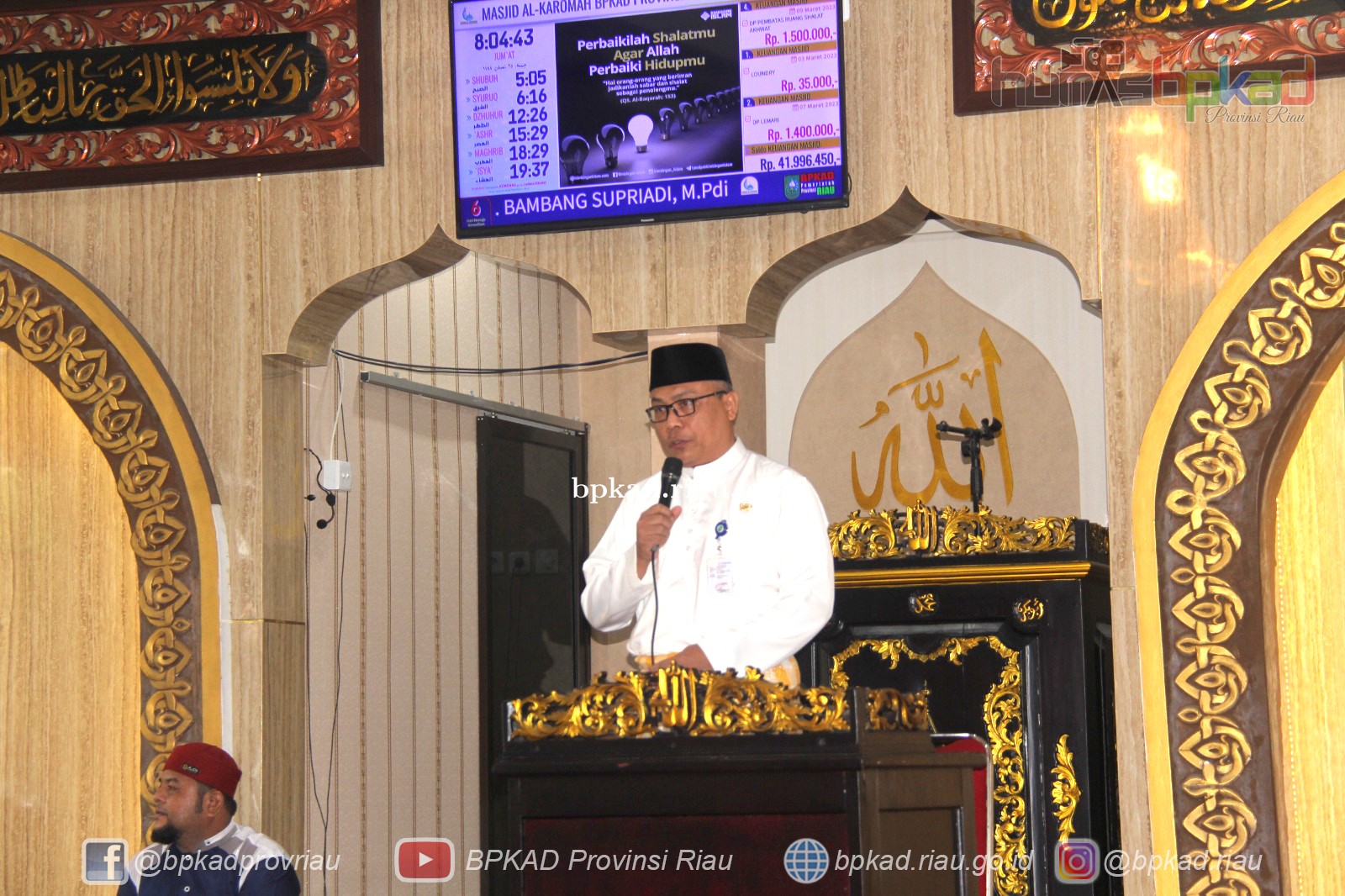 Halal Bi halal Keluarga Besar BPKAD Provinsi Riau